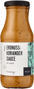 Erdnuss Koriander Sauce mit Minze