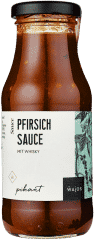 Pfirsich Sauce mit Whisky