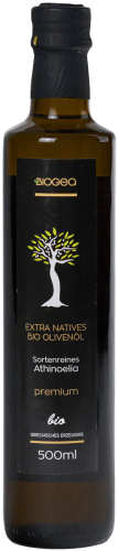 Bio Olivenöl nativ extra - Sorte Athinoelia 500ml