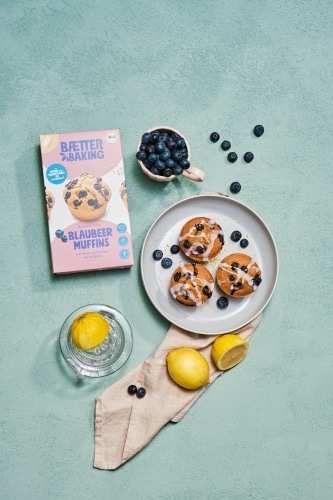 Bio Backmischung Blaubeer Muffins