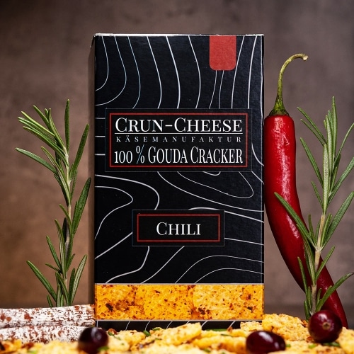 Crun-Cheese Chili Käse Cracker