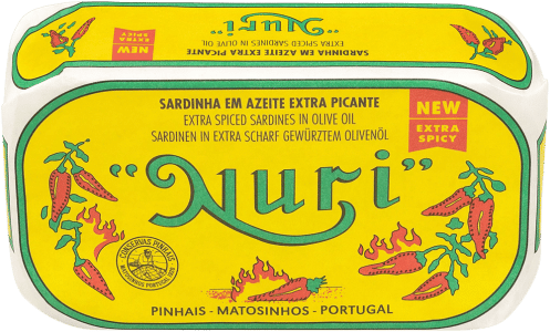 NURI Sardinen in Olivenöl - extra scharf