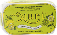 NURI Sardinen in Olivenöl - mit Zitrone
