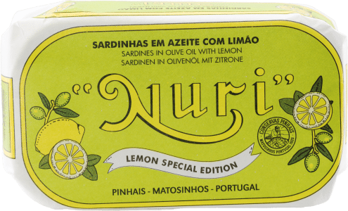 Sardinen in Olivenöl mit Zitrone
