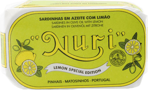 Sardinen in Olivenöl mit Zitrone
